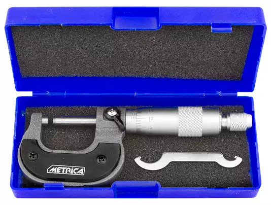 MIKROMETRI 0-25 MM METRICA - Työntömitat ja tulkit - 4586 - 1