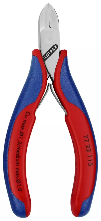 MIKROSIVULEIKKURIT 115 MM MEDIUM WIRE 1,0 MM - Elektroniikkapihdit ja tarkkuustyökalut - 8026 - 1