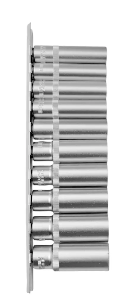 PITKÄ HYLSYSARJA 3/8" 10-OS. - Hylsysarjat 3/8" vääntiöllä - 18586 - 1