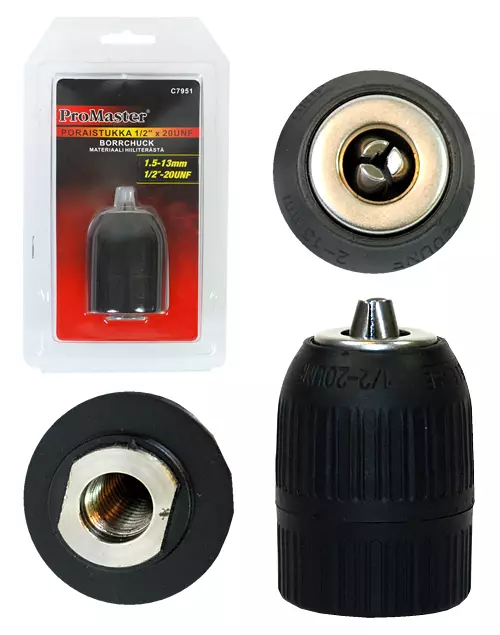 PORAISTUKKA 13MM 1/2" X 20 - Poraistukat- ja avaimet - 2276 - 1