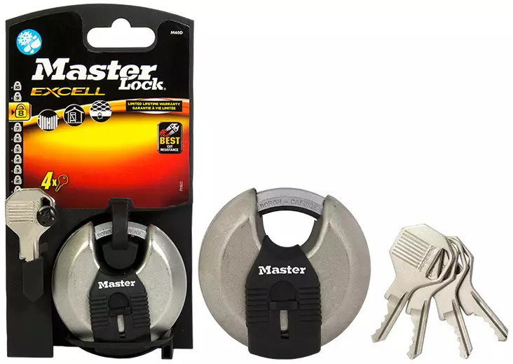 RIIPPULUKKO 70MM 16MM PYÖREÄ - Lukot - 6306 - 1