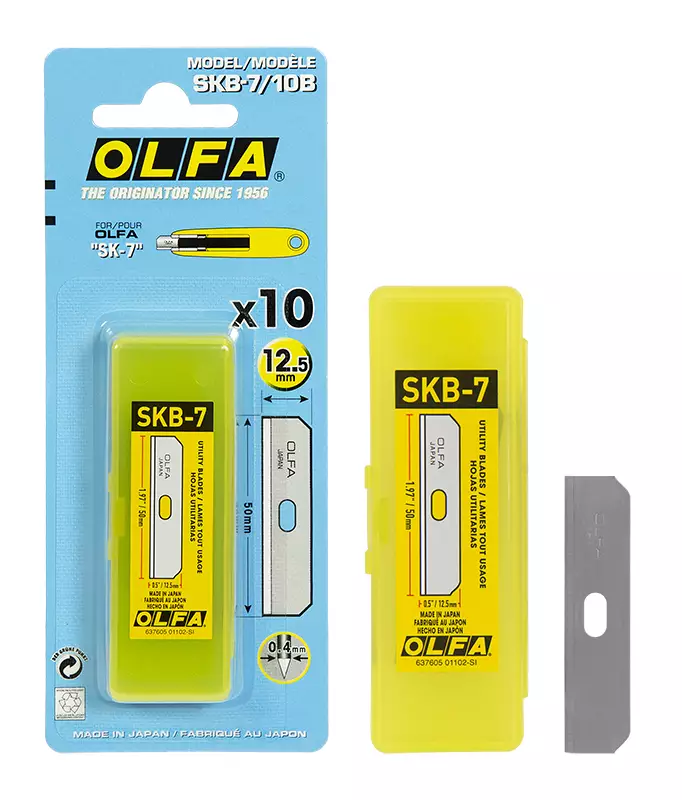 TURVAVEITSEN VARATERÄT 12,5 MM 10 KPL/PKT - Veitset ja varaterät - 7176 - 1