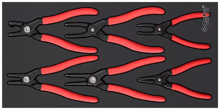 VA-LUKKORENGASPIHTISARJA 6-OS. FOAM - Työkalumoduulit - 5426 - 1