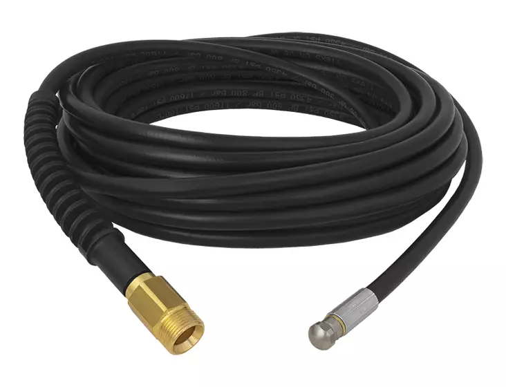 VIEMÄRINAUKAISULETKU M22 30 M 300bar 100°C - Clen viemäri ja hiekkapuhallus - 10206 - 1