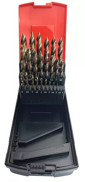 METALLIPORANTERÄSRJ. HSS-E CO5 SPEEDSTEP 25-OS.1-13MM - Kierukkaporasarjat HSS-G - 31737 - 1