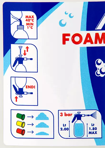 PAINERUISKUPULLO FOAM 2,0L FPM SIN. - Paineruiskut - 5537 - 2