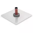 ALUMIININEN HAKKU 330x330mm DuraSoft-kahvalla - Tapetointi- ja muuraustyökalut - 34567 - 2