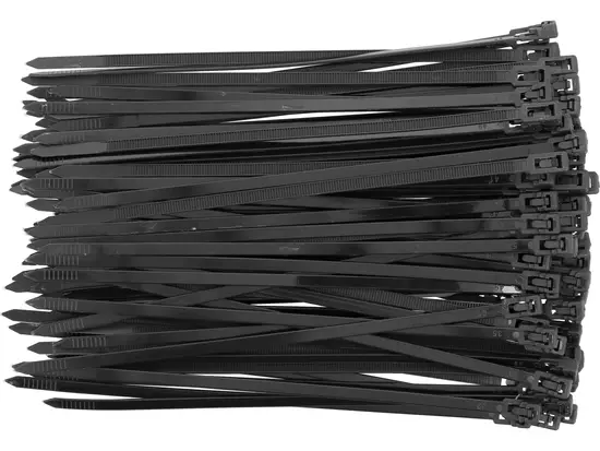 AVATTAVA NIPPUSIDE 4.8X200MM 100KPL MUSTA - Nippusiteet - 28137 - 1