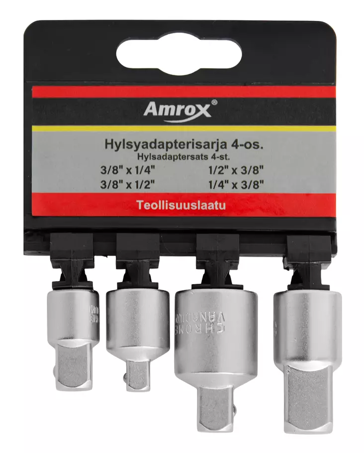 HYLSYADAPTERISARJA 4-OS. - Jatkovarret, vääntimet ja adapterit - 16577 - 1