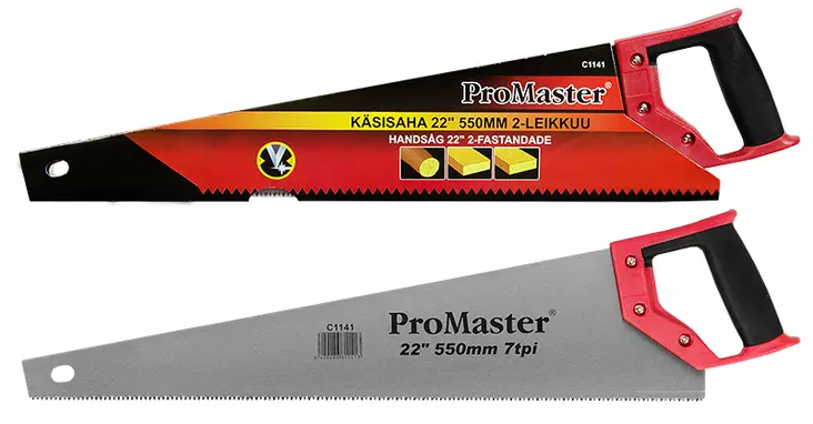 KÄSISAHA 22" 550MM 2-LEIKKUU - Käsisahat ja terät - 2137 - 1