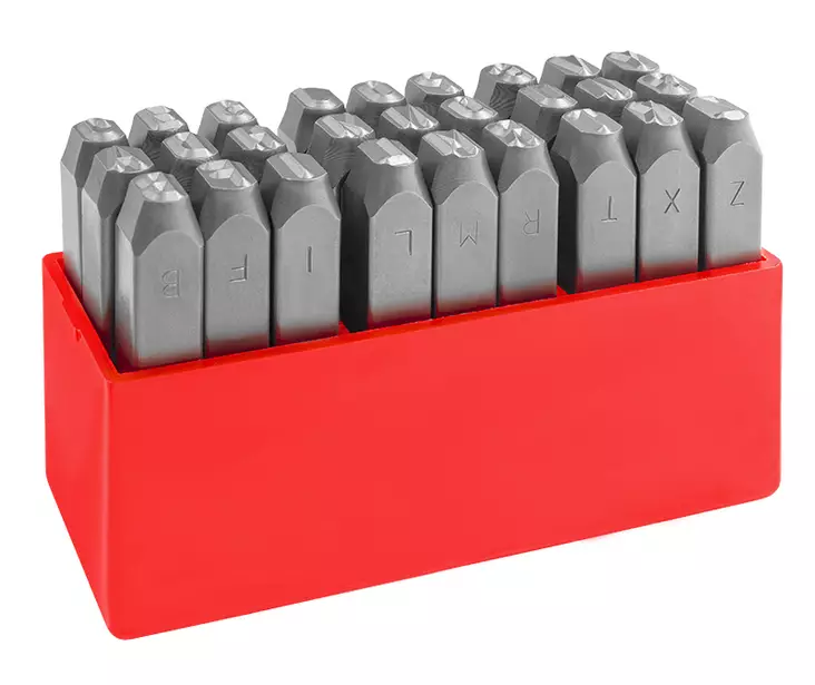 KIRJAINMEISTI 8MM 27-OS. - Taltat, tuurnat ja meistit - 16417 - 1