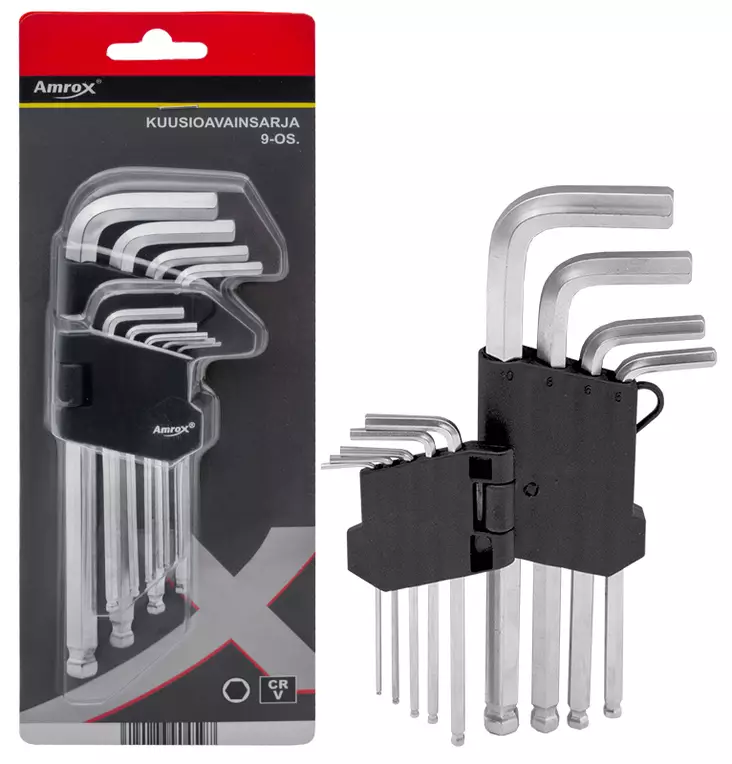 KUUSIOAVAINSARJA LINKKARI 7-OS. CRV - Kuusiokoloavaimet ja sarjat - 19097 - 1