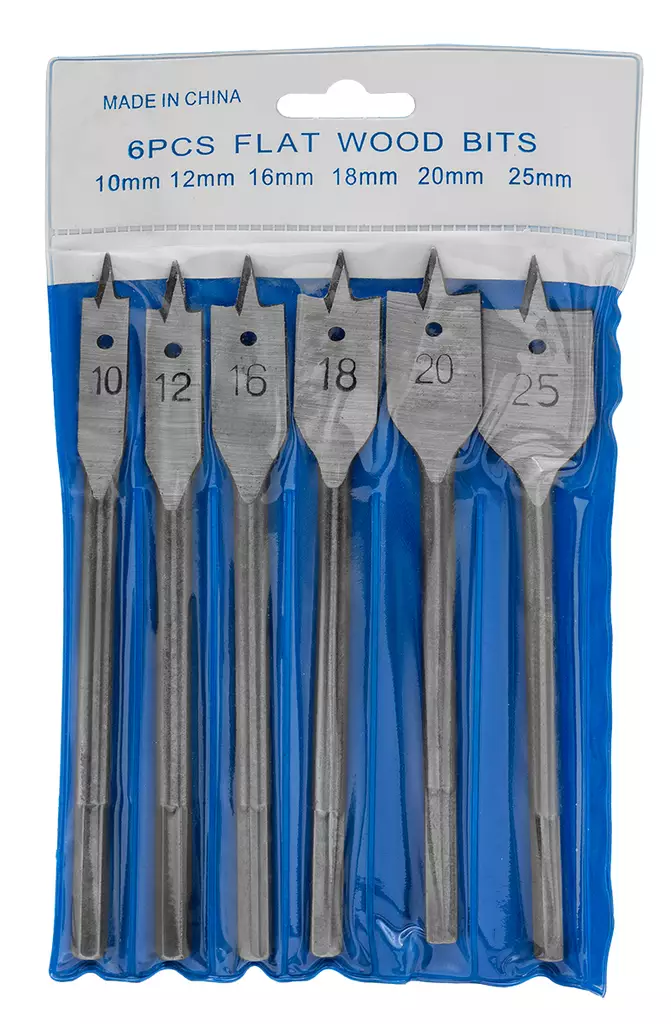 LATTAPUUPORANTERÄSARJA 6-OS. - Puuporanterät - 31367 - 1