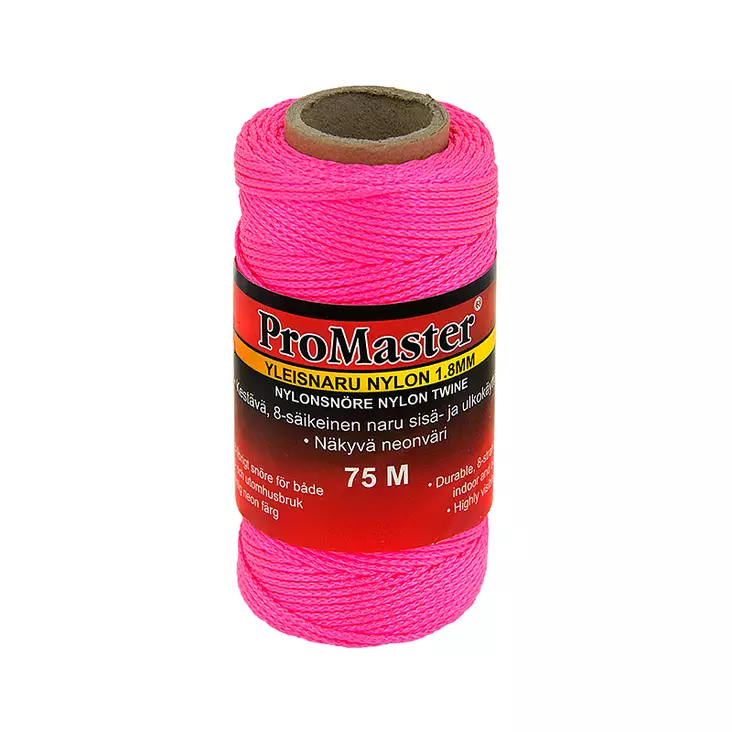 LINJALANKA PINKKI 1.8MMX75M - Tapetointi- ja muuraustyökalut - 5577 - 1