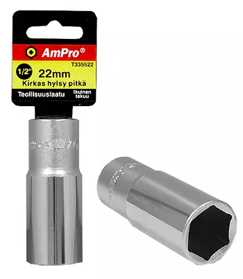 PITKÄT HYLSYT 1/2" 6PT AmPro - Hylsyt 1/2" - 4517 - 1
