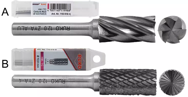 PYÖRÖVIILAT ALU/RISTIKKÄIS LIERIÖ (ZYAS) ETULEIKKUU - Pyörivät kovametalliviilat - 4737 - 1