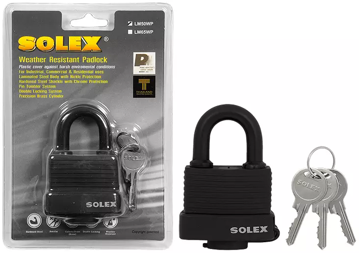 RIIPPULUKOT LAMINOITU VESITIIVIS - Lukot - 6267 - 1