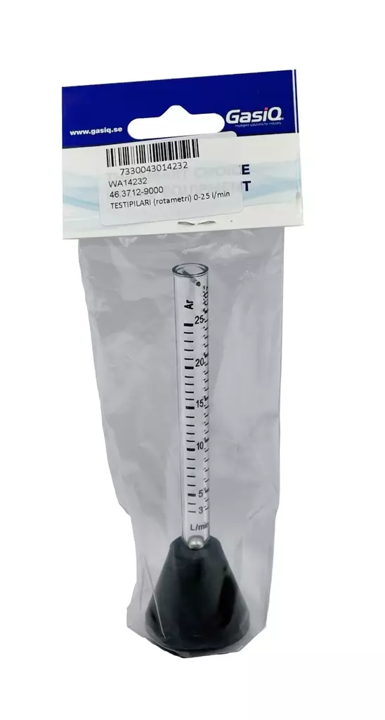 TESTIPILARI (rotametri) 0-25 l/min - Tarvikkeet, liittimet - 31497 - 1
