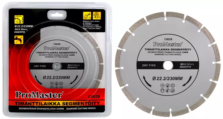 TIMANTTILAIKKA SEGMENTÖITY 230MM - Timanttilaikat - 2327 - 1