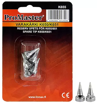 VARAKÄRKI 5KPL K650/K651 - Kaasupolttimet - 2997 - 1
