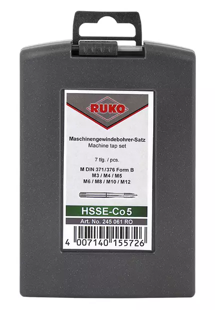 KONEKIERRETAPPISRJ M3-M12 HSS-CO5 LÄPIREI'ILLE - Outlet - 8298 - 2