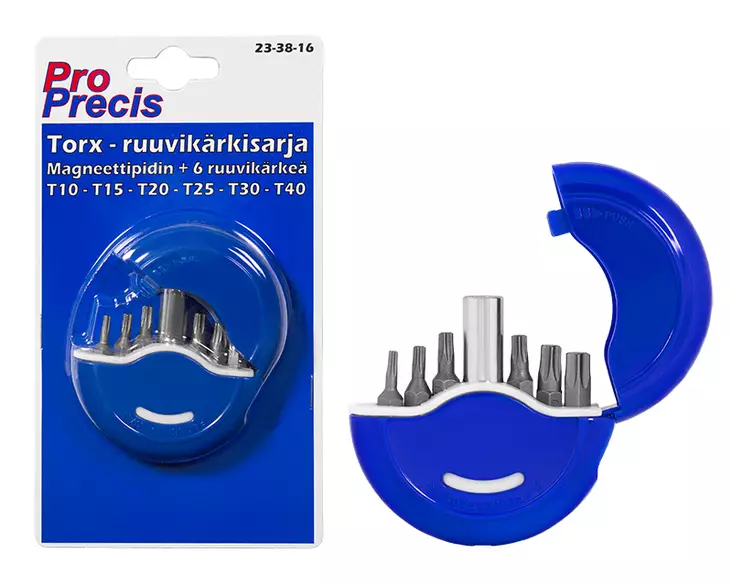 KÄRKISARJA TORX 7-OS. - Ruuvauskärjet ja -sarjat - 12348 - 1