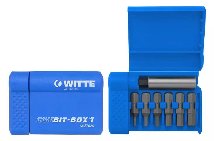 KÄRKISARJA KUUSIO COMBIT-BOX 7-OS. - Ruuvauskärjet ja -sarjat - 12828 - 1