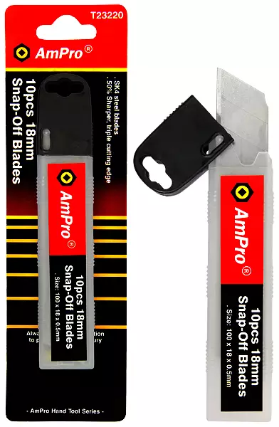 KATKOTERÄVEITSEN VARATERÄ 18MM 10KPL - Veitset ja varaterät - 1558 - 1