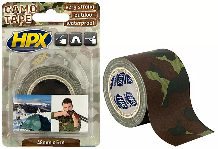 CAMOTEIPPI 48MM X 5M - Muut teipit - 5838 - 1