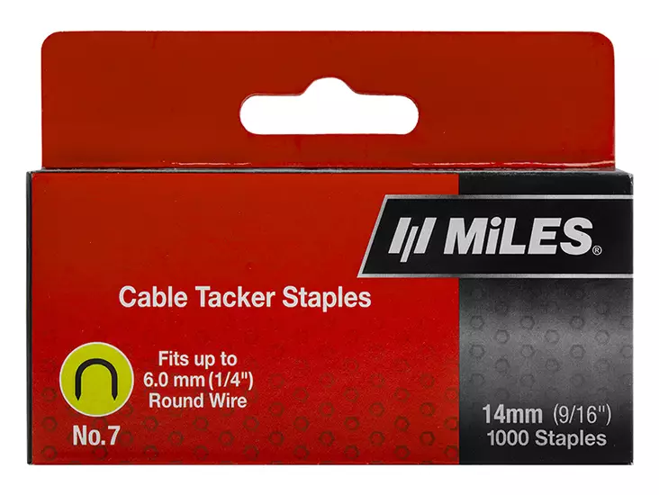 KAAPELINIITTI NO.7 14MM 1000KPL MILES - Nitojat ja niitit - 12768 - 1