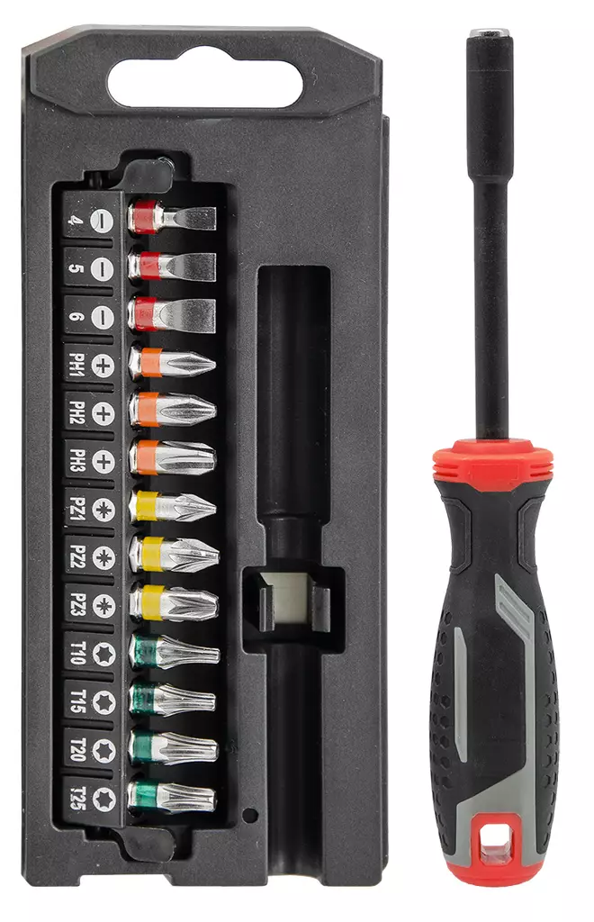 KÄRKIVÄÄNNINSARJA 14-OS. - Ruuvauskärjet ja -sarjat - 19048 - 1