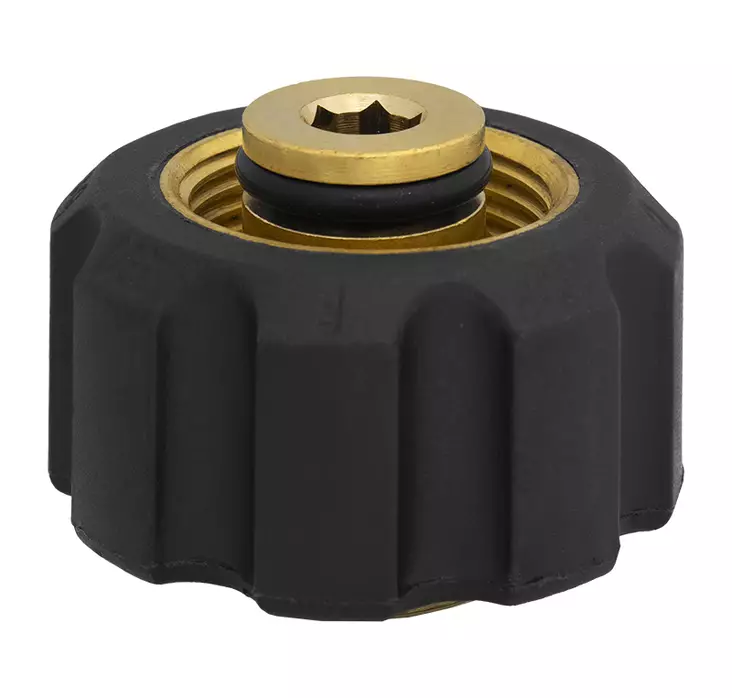 KIERRELIITIN M22x1,5S - 1/4"S LYHYT - Clen kaksoisnipat ja liittimet - 10248 - 1