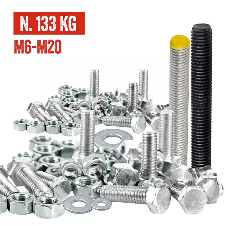 Kiinnitystarvikkeet Standard + - Pultit ja mutterit - 31808 - 1