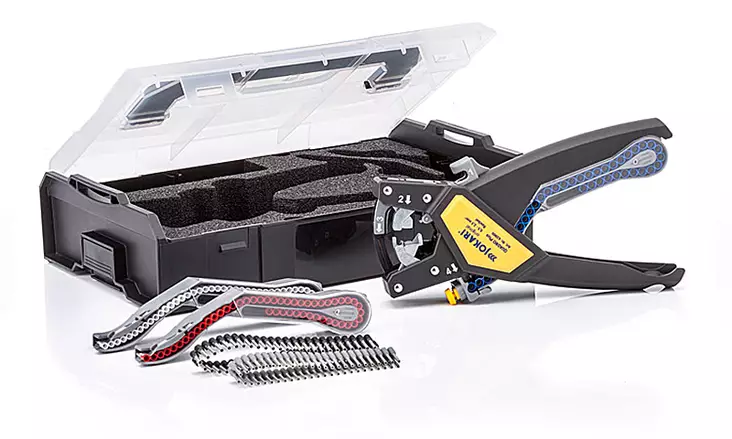 KUORINTAPIHTISARJA 0,5-2,5 MM2 FLEXIBLE JOUSTAVILLE KAAPELEILLE QUADRO - Kuorintapihdit - 7158 - 1