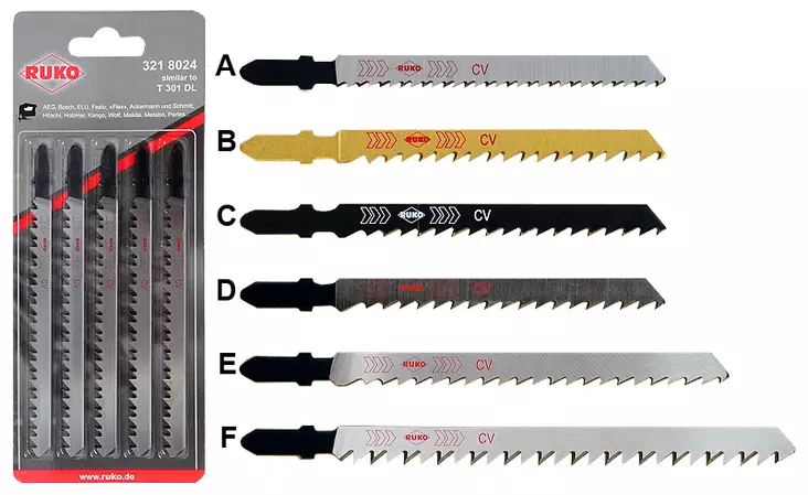 KUVIOSAHANTERÄT HCS RUKO - Kuvio- ja puukkosahanterät - 4628 - 1