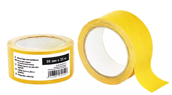 MATTOTEIPPI 50MMX25M MUOVIPOHJAINEN - Rajaus ja suojaus - 8728 - 1