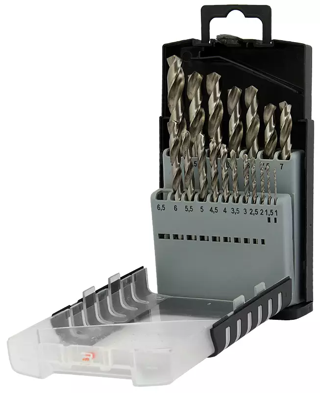 METALLIPORANTERÄSARJA 19-OS HSS4341 - Kierukkaporasarjat HSS-G - 2428 - 1