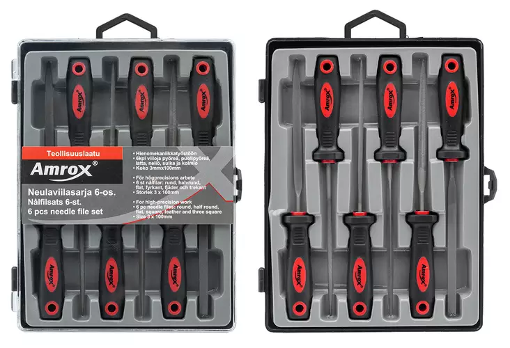 NEULAVIILASARJA 6-OS. - Viilat ja raspit - 18248 - 1