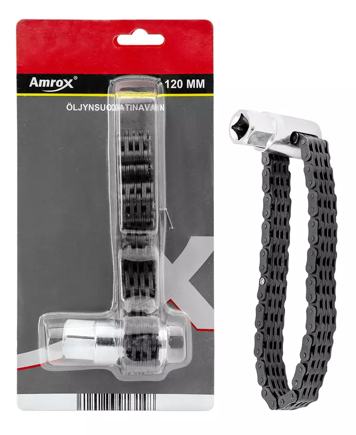 ÖLJYNSUODATINAVAIN KETJULLA 1/2" 120MM - Öljyroppu/ Suodatinavaimet - 18268 - 1