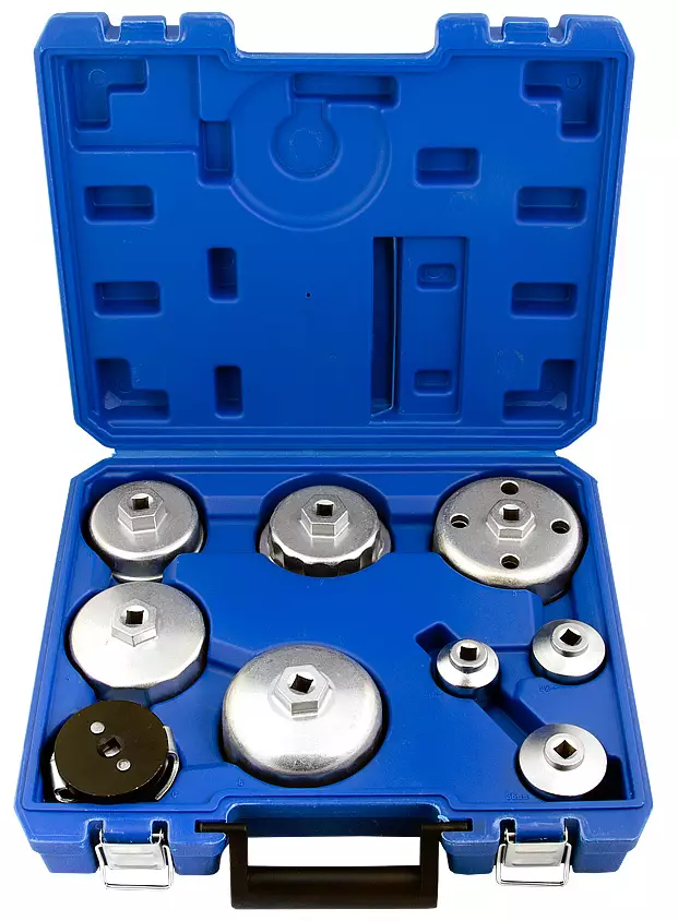 ÖLJYNSUODATINAVAINSARJA KUPPI 9-OS. - Öljyroppu/ Suodatinavaimet - 5108 - 1