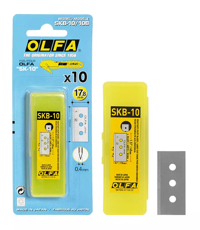 PAKKAUSVEITSEN VARATERÄ 10KPL - Veitset ja varaterät - 7108 - 1