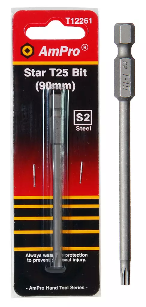 PITKÄT TORX-RUUVAUSKÄRJET 1/4" AmPro - Ruuvauskärjet ja -sarjat - 4468 - 1