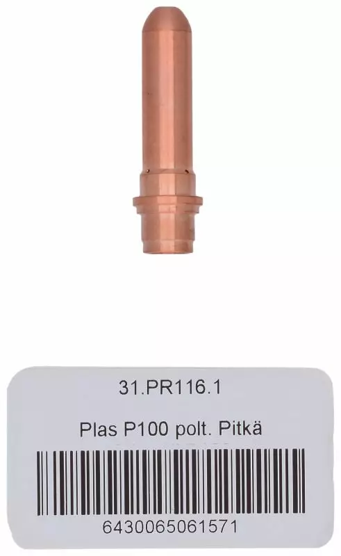 PLASMA ELECTRODI PIKÄ-P100-140 1 KPL - Plasma-Polttimet ja kulutusosat - 16988 - 1