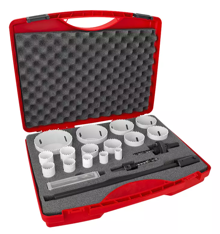 REIKÄSAHASARJA 19-OS. 16-83MM HSSE-CO5 - Reikäsahasarjat - 8508 - 1