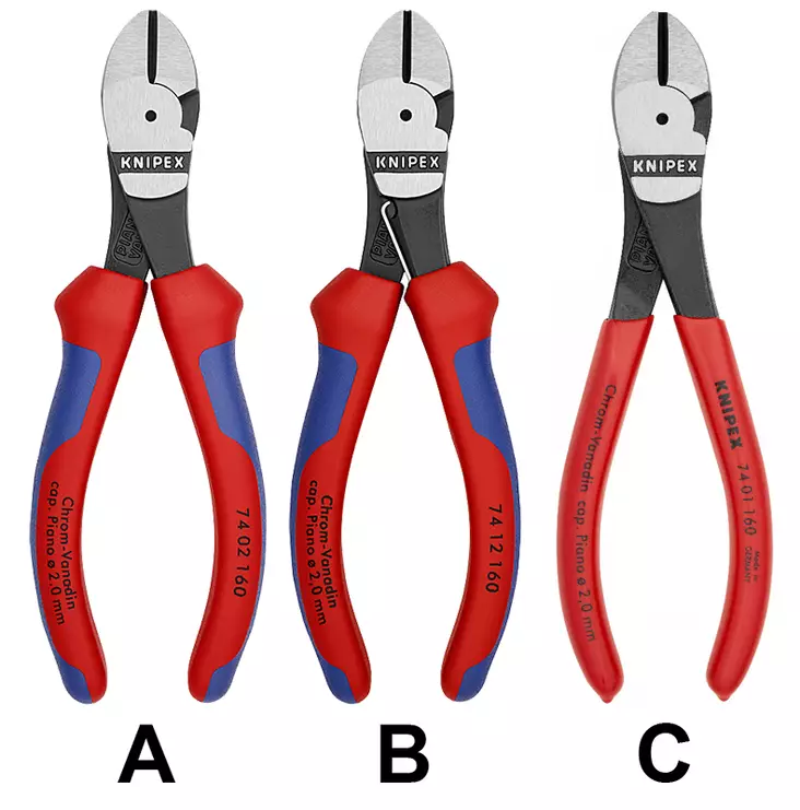 SIVULEIKKURIT HIGH LEVERAGE Knipex - Leikkurit - 12608 - 1