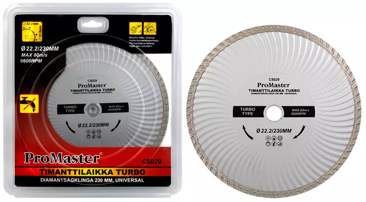 TIMANTTILAIKKA TURBO 230MM - Timanttilaikat - 2328 - 1