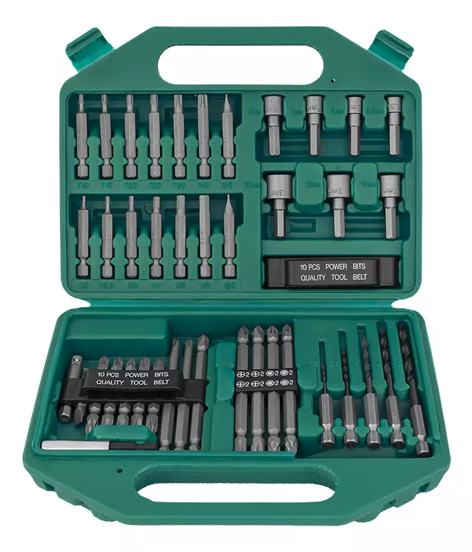 TYÖKALU- JA KÄRKISARJA 42-OS. - Ruuvauskärjet ja -sarjat - 7528 - 1