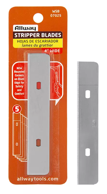 VARATERÄ IKKUNAKAAPIMEEN (AW269010) 100MM 5KPL - Tapetointi- ja muuraustyökalut - 7038 - 1