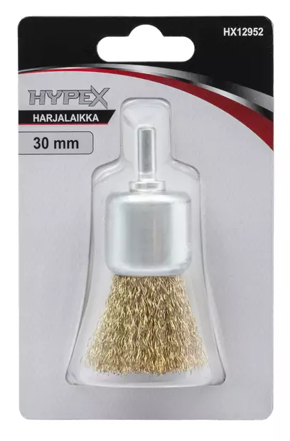 VIIMEISTELYPYÖRÖPUHDISTAJA 6MM/30MM - Teräsharjalaikat ja - harjat - 31739 - 1