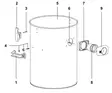 SÄILIÖ TANK 400 D.60 AISI 430 COMP. 429M2 - Clen imureiden muut osat ja tarvikkeet - 9399 - 1